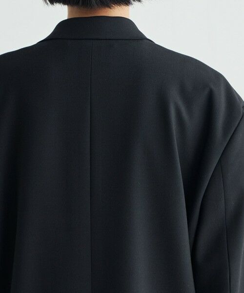 TOMORROWLAND / トゥモローランド テーラードジャケット | ウールライク オーバーサイズドジャケット | 詳細7