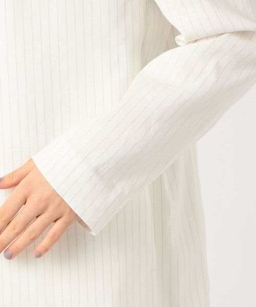 TOMORROWLAND / トゥモローランド ノーカラージャケット | リネンストレッチ ノーカラージャケット | 詳細6