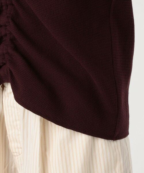 TOMORROWLAND / トゥモローランド シャツ・ブラウス | ワッフルクロス ギャザードブラウス | 詳細8