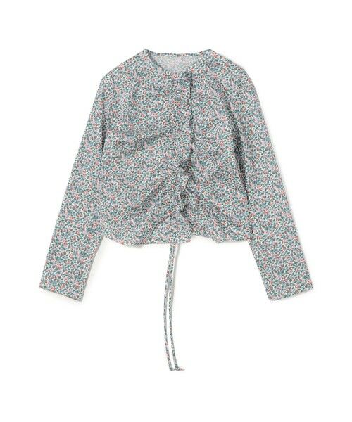 TOMORROWLAND / トゥモローランド シャツ・ブラウス | リバティプリント ギャザードブラウス（54 グリーン系）