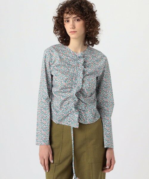 TOMORROWLAND / トゥモローランド シャツ・ブラウス | リバティプリント ギャザードブラウス | 詳細2