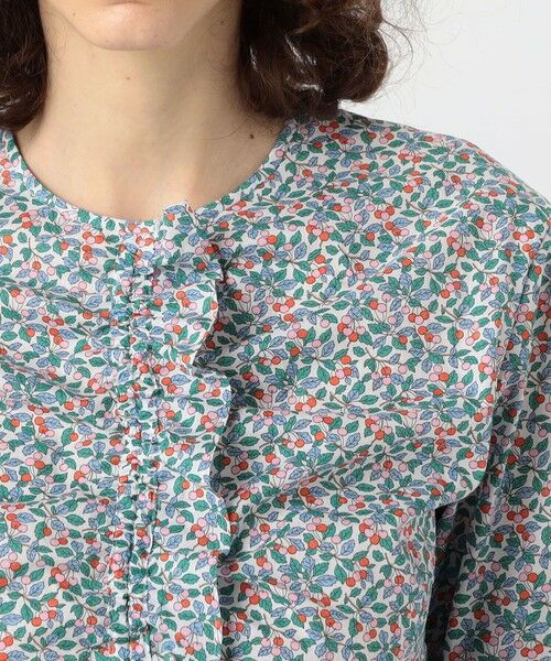 TOMORROWLAND / トゥモローランド シャツ・ブラウス | リバティプリント ギャザードブラウス | 詳細5