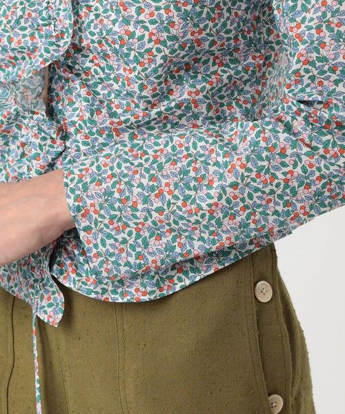TOMORROWLAND / トゥモローランド シャツ・ブラウス | リバティプリント ギャザードブラウス | 詳細7