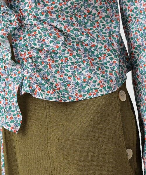 TOMORROWLAND / トゥモローランド シャツ・ブラウス | リバティプリント ギャザードブラウス | 詳細8