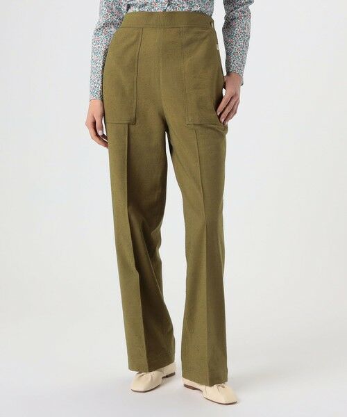 TOMORROWLAND / トゥモローランド その他パンツ | コットンレーヨンネップツイード パンツ | 詳細3