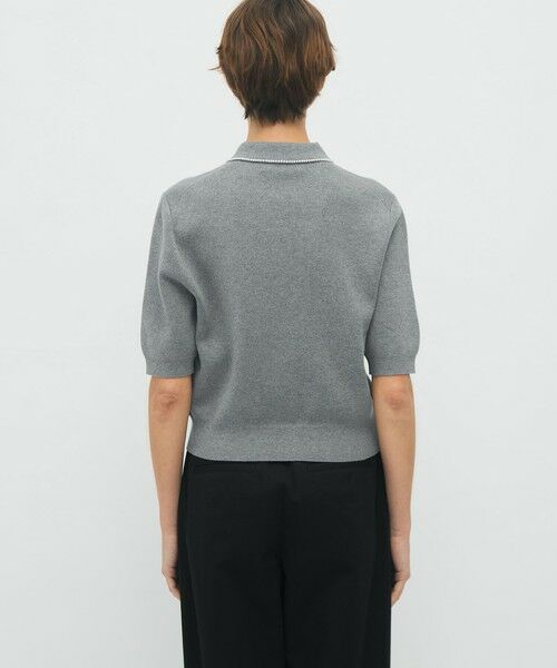 TOMORROWLAND / トゥモローランド カーディガン・ボレロ | コットンカシミヤ パールポロカーディガン | 詳細4