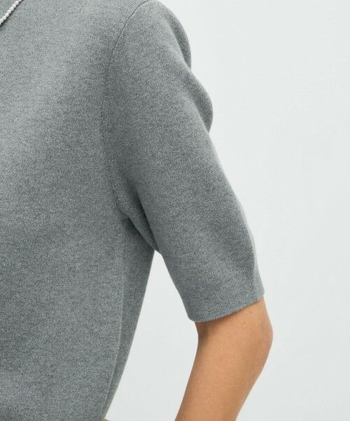 TOMORROWLAND / トゥモローランド カーディガン・ボレロ | コットンカシミヤ パールポロカーディガン | 詳細7