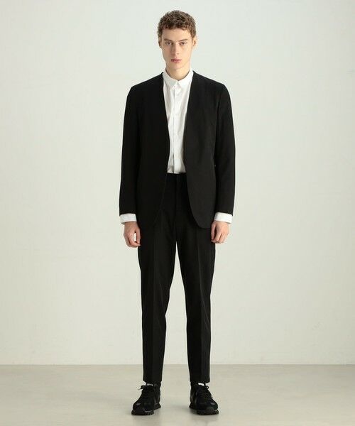 TOMORROWLAND / トゥモローランド ノーカラージャケット | NS.ポリエステル ノーカラージャケット | 詳細2