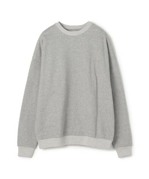 TOMORROWLAND/トゥモローランド 【別注】KNITTING FACTORY 吊り裏毛 ロングスリーブ クルーネック プルオーバー 16 グレー系 L TOMORROWLAND/トゥモローランド 【別注】KNITTING FACTORY 吊り裏毛 ロングスリーブ クルーネック プルオーバー 16 グレー系 L
