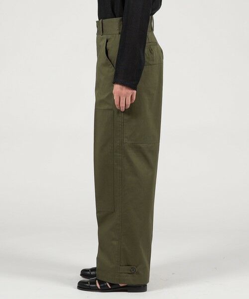 TOMORROWLAND / トゥモローランド カーゴパンツ | TANGENT 70`s Dutch Army コットン ワイドパンツ | 詳細3