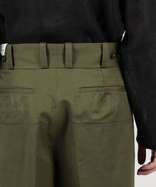 TOMORROWLAND / トゥモローランド カーゴパンツ | TANGENT 70`s Dutch Army コットン ワイドパンツ | 詳細6