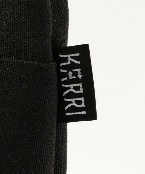 【トゥモローランド×アミアカルヴァ】トートバッグ ブラック L TOMORROWLAND｜AMIACALVA 2WAY TOTE L ポリエステル トート