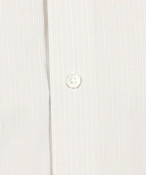 TOMORROWLAND / トゥモローランド シャツ・ブラウス | コットン ワイドスプレッドカラー ストライプドレスシャツ | 詳細9