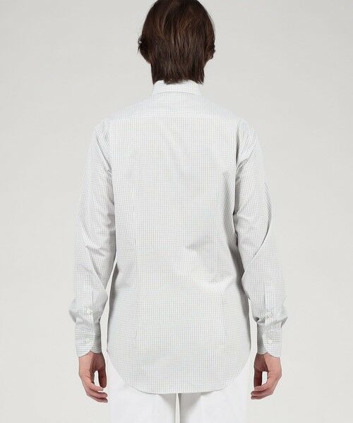 TOMORROWLAND / トゥモローランド シャツ・ブラウス | コットン ワイドスプレッドカラー チェックドレスシャツ | 詳細4