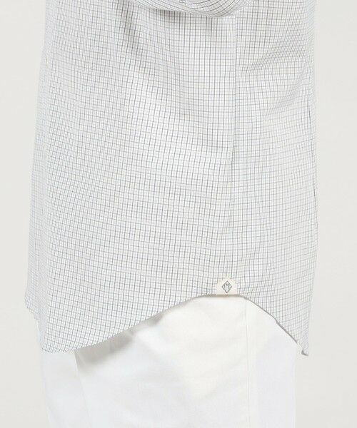 TOMORROWLAND / トゥモローランド シャツ・ブラウス | コットン ワイドスプレッドカラー チェックドレスシャツ | 詳細7