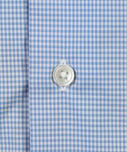 TOMORROWLAND / トゥモローランド シャツ・ブラウス | コットン ワイドスプレッドカラー ギンガムチェック ドレスシャツ | 詳細8