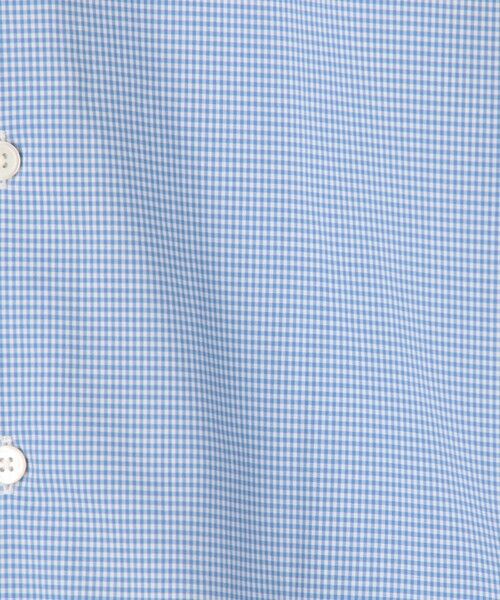 TOMORROWLAND / トゥモローランド シャツ・ブラウス | コットン ワイドスプレッドカラー ギンガムチェック ドレスシャツ | 詳細9