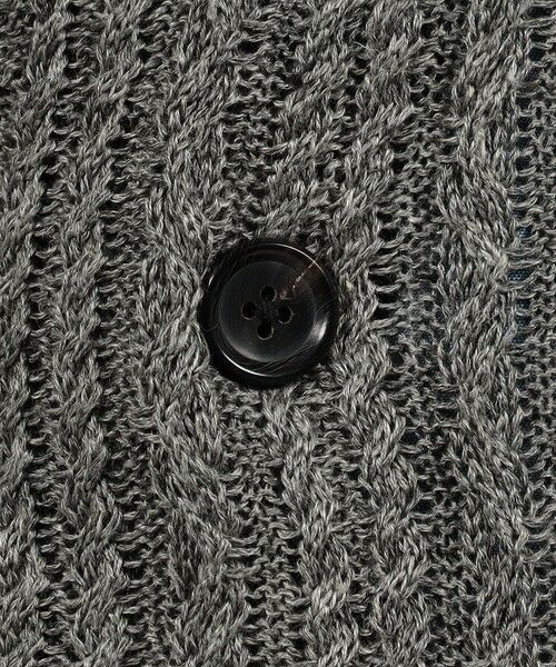 TOMORROWLAND / トゥモローランド ニット・セーター | プレミアムリネン ケーブルニットジャケット | 詳細9
