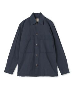 BLUE WORK トゥモローランド コットンリネン 紺ブレザー S TOMORROWLAND シャツ コットンサテンプリント プルオーバー
