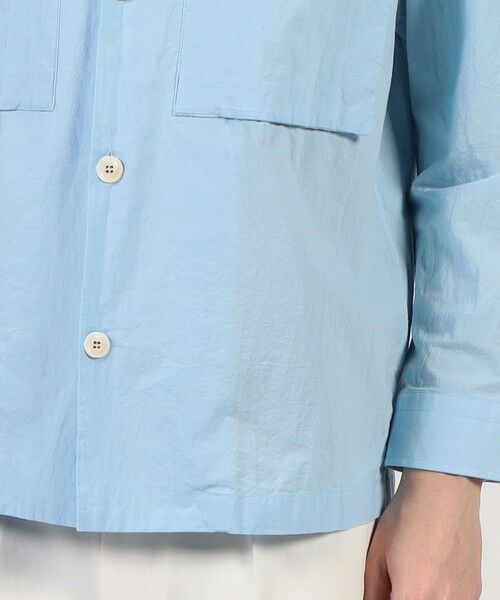 TOMORROWLAND / トゥモローランド ブルゾン | 【別注】GUY ROVER コットンポプリン オーバーシャツ | 詳細7