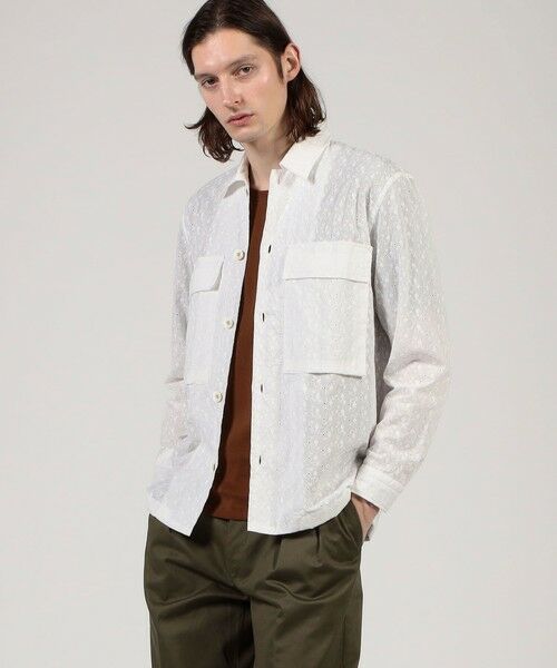 TOMORROWLAND / トゥモローランド ブルゾン | 【別注】GUY ROVER エンブロイダリー オーバーシャツ | 詳細1