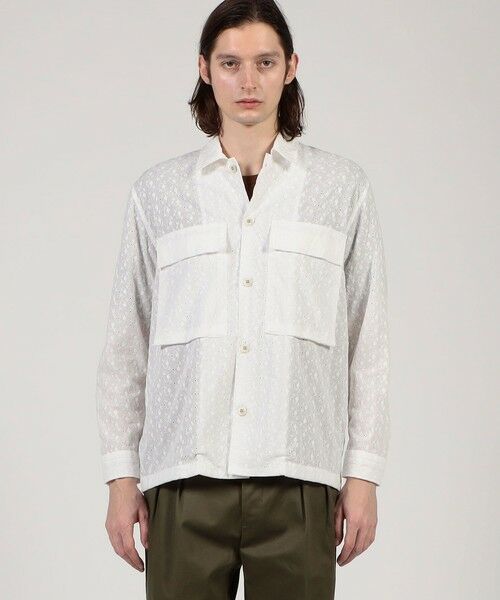 TOMORROWLAND / トゥモローランド ブルゾン | 【別注】GUY ROVER エンブロイダリー オーバーシャツ | 詳細2