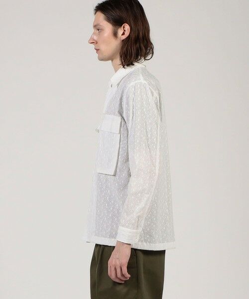 TOMORROWLAND / トゥモローランド ブルゾン | 【別注】GUY ROVER エンブロイダリー オーバーシャツ | 詳細3