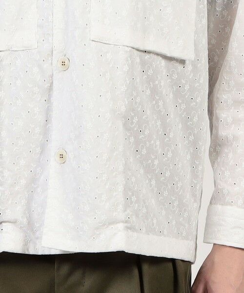 TOMORROWLAND / トゥモローランド ブルゾン | 【別注】GUY ROVER エンブロイダリー オーバーシャツ | 詳細7