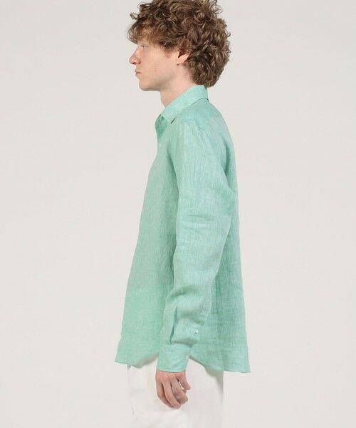 TOMORROWLAND / トゥモローランド シャツ・ブラウス | Maria Santangelo リネン ワンピースカラー プルオーバーシャツ | 詳細3