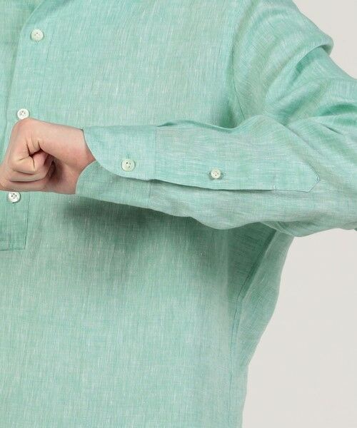 TOMORROWLAND / トゥモローランド シャツ・ブラウス | Maria Santangelo リネン ワンピースカラー プルオーバーシャツ | 詳細6