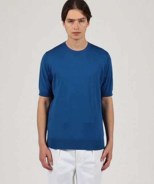 TOMORROWLAND / トゥモローランド ニット・セーター | JOHN SMEDLEY KEMPTON コットン クルーネックニット | 詳細2