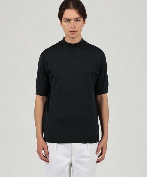 TOMORROWLAND / トゥモローランド ニット・セーター | JOHN SMEDLEY ARBER コットン モックネックニット | 詳細2