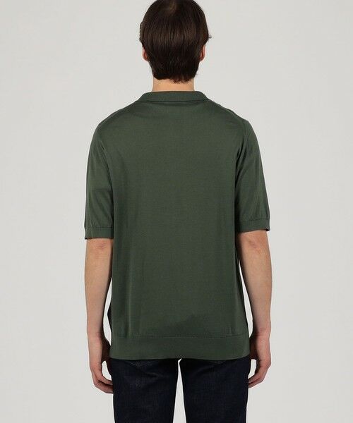 （期間限定）JOHN SMEDLEY ニット・セーター M オリーブグリーン JOHN SMEDLEY - JOHN SMEDLEY ジョンスメドレー ニット