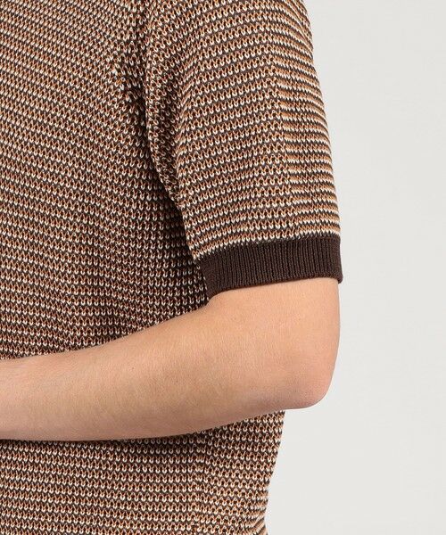 TOMORROWLAND / トゥモローランド ニット・セーター | TOMORROWLAND Tricot マーセライズコットン ハーフスリーブ プルオーバーニット | 詳細6