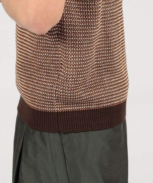 TOMORROWLAND / トゥモローランド ニット・セーター | TOMORROWLAND Tricot マーセライズコットン ハーフスリーブ プルオーバーニット | 詳細7