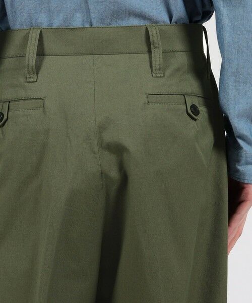 TOMORROWLAND / トゥモローランド チノ・ワークパンツ | コットンツイル ベイカーパンツ | 詳細6
