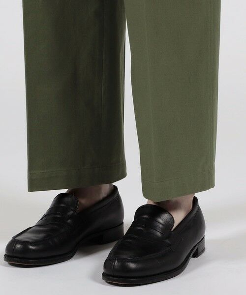 TOMORROWLAND / トゥモローランド チノ・ワークパンツ | コットンツイル ベイカーパンツ | 詳細8