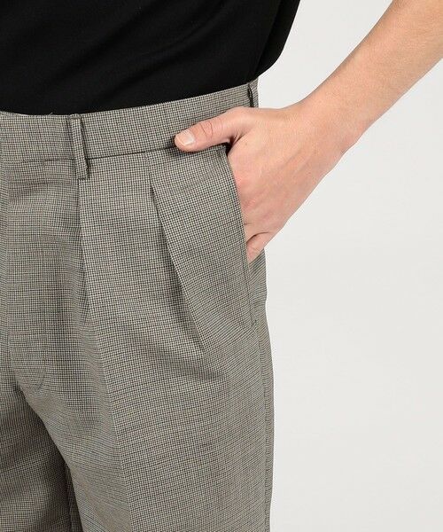 TOMORROWLAND / トゥモローランド スラックス・ドレスパンツ | ウールモヘヤ 2プリーツ ワイドストレートスラックス | 詳細7