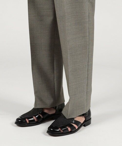 TOMORROWLAND / トゥモローランド スラックス・ドレスパンツ | ウールモヘヤ 2プリーツ ワイドストレートスラックス | 詳細8