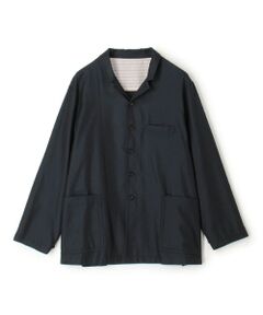 TOMORROWLAND / トゥモローランド ブルゾン | シルクカルゼ シャツジャケット