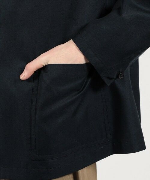TOMORROWLAND / トゥモローランド ブルゾン | シルクカルゼ シャツジャケット | 詳細10