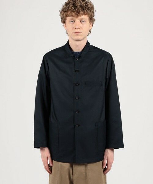 TOMORROWLAND / トゥモローランド ブルゾン | シルクカルゼ シャツジャケット | 詳細2