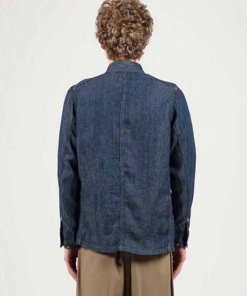 TOMORROWLAND / トゥモローランド Gジャン・デニムジャケット | 【別注】 Lee Loco Jacket 7オンスリネンデニム | 詳細4