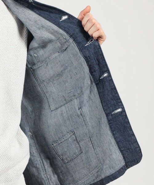 TOMORROWLAND / トゥモローランド Gジャン・デニムジャケット | 【別注】 Lee Loco Jacket 7オンスリネンデニム | 詳細5