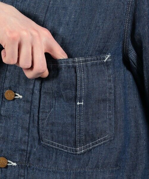 TOMORROWLAND / トゥモローランド Gジャン・デニムジャケット | 【別注】 Lee Loco Jacket 7オンスリネンデニム | 詳細9