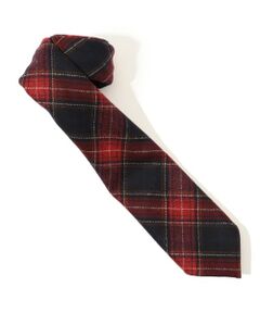 TOMORROWLAND / トゥモローランド ネクタイ | TOMORROWLAND MADE IN ITALY ウール チェック ネクタイ