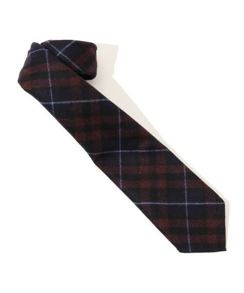 TOMORROWLAND / トゥモローランド ネクタイ | TOMORROWLAND MADE IN ITALY ウール チェック ネクタイ | 詳細1