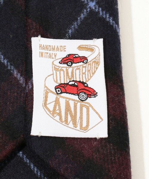 TOMORROWLAND / トゥモローランド ネクタイ | TOMORROWLAND MADE IN ITALY ウール チェック ネクタイ | 詳細3