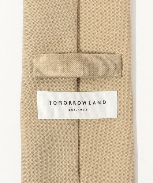 TOMORROWLAND / トゥモローランド ネクタイ | TOMORROWLAND ウール ソリッドネクタイ | 詳細3