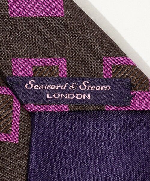 TOMORROWLAND / トゥモローランド ネクタイ | Seaward & Stearn シルクジャガード ネクタイ | 詳細3